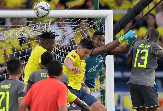 Audio del VAR: La razón por la que anularon el gol de Yerry Mina entre Colombia vs. Ecuador