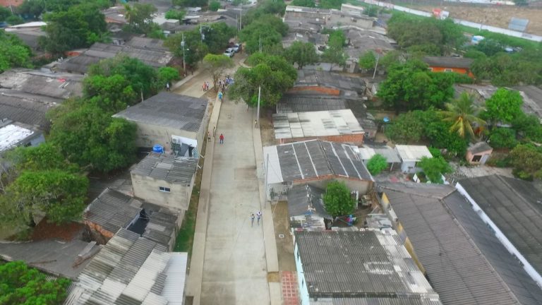 Comunidad de San Antonio en Soledad estrena calles pavimentadas luego de 60 años de espera