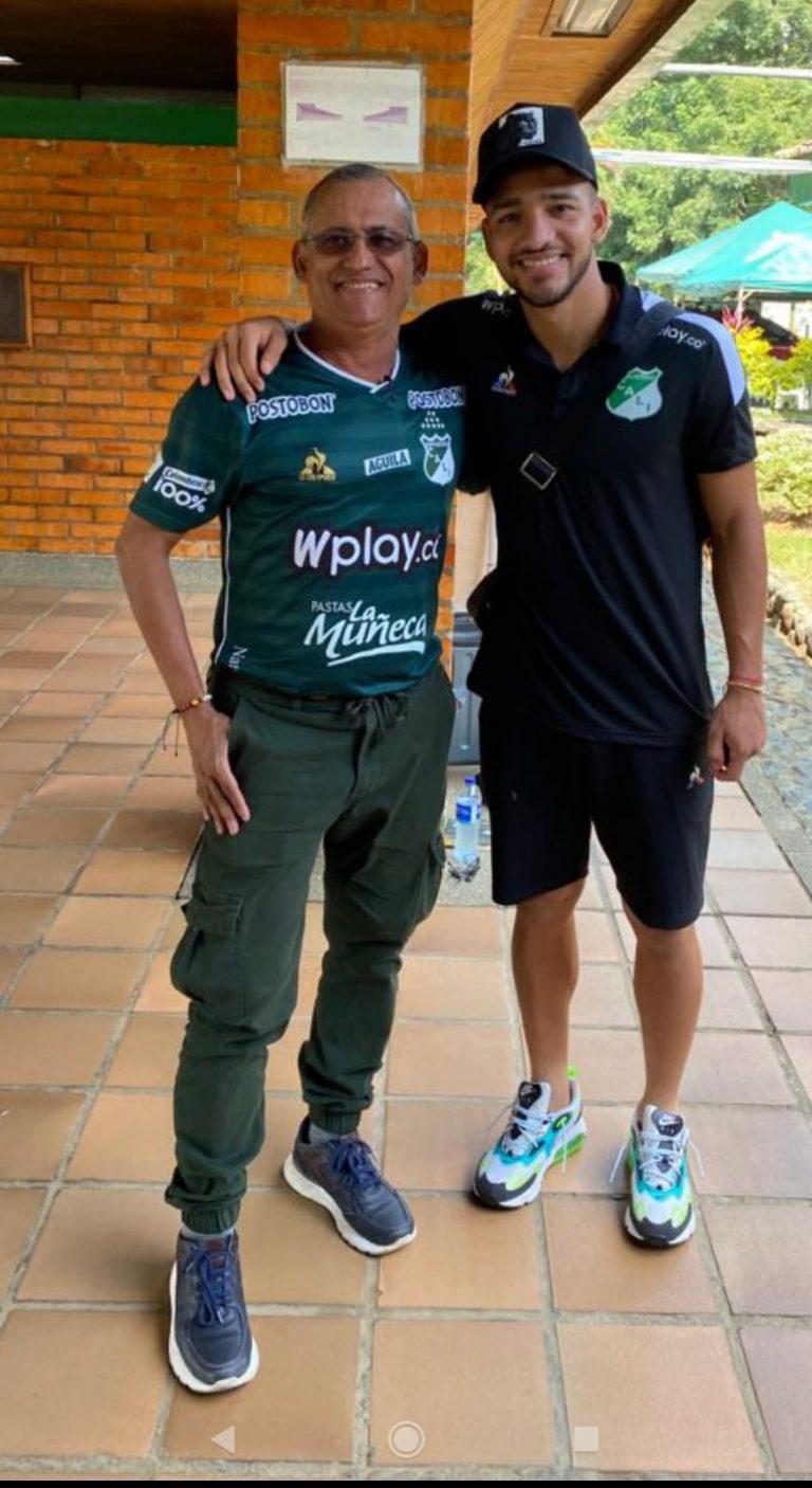 Agustín Garizábalo recibió reconocimiento del Deportivo Cali, pese a estar sin contrato con el Club