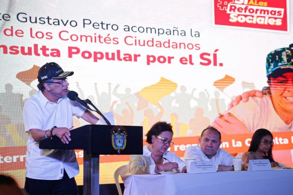 Presidente Gustavo Petro socializa desde Soledad los 12 puntos de la consulta popular