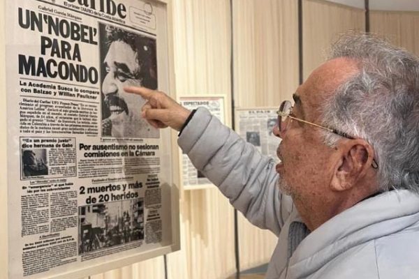 La exposición de la vida y obra del “genio de la literatura universal”, Gabriel García Márquez: Nobel 1982