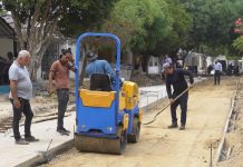 La transformación de la calle 25B del barrio Ferrocarril mejora la calidad de vida de cientos de familias en Soledad