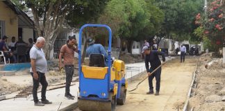 La transformación de la calle 25B del barrio Ferrocarril mejora la calidad de vida de cientos de familias en Soledad