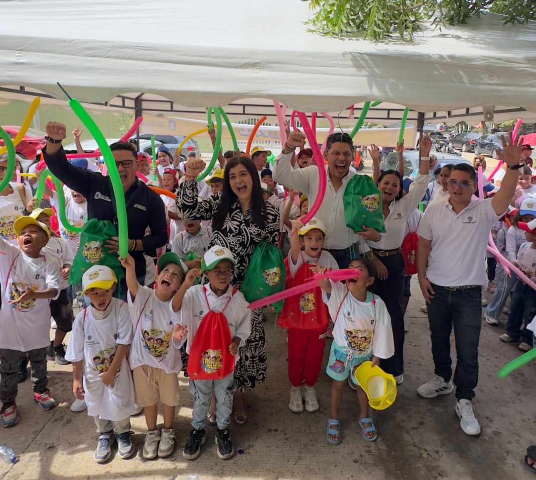 Más de 300 niños participaron en FestiPaz, el festival que promueve la paz y la convivencia en Soledad