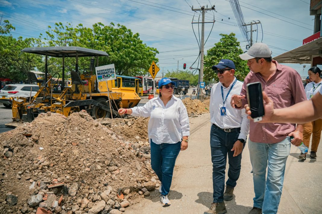 Soledad transforma la calle 63 avanza al 40 % la recuperación de un corredor clave para la economía