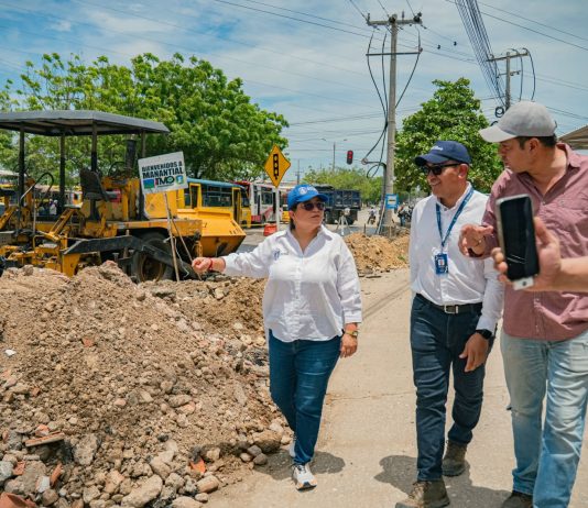Soledad transforma la calle 63: avanza al 40 % la recuperación de un corredor clave para la economía