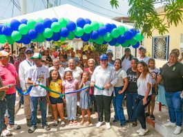 Alcaldía de Soledad transforma el barrio La María con la pavimentación de la calle 24