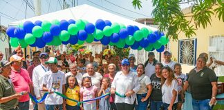 Alcaldía de Soledad transforma el barrio La María con la pavimentación de la calle 24