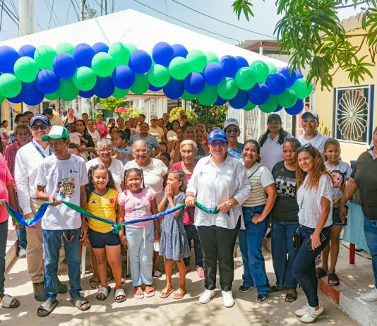Alcaldía de Soledad transforma el barrio La María con la pavimentación de la calle 24
