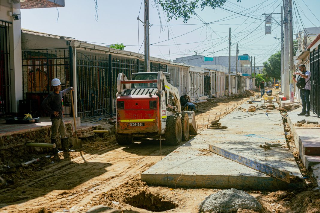Soledad Sitio Hermoso recibe transformación integral con obras de obras de pavimentación, acueducto y alcantarillado
