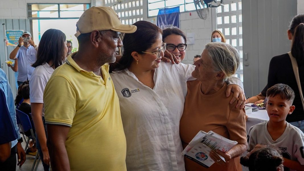 Más de 1.500 habitantes de Nueva Esperanza se benefician de jornada de servicios gratuitos en Soledad