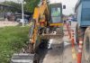Limpieza de canales en la calle 30 busca prevenir inundaciones durante las lluvias en Soledad