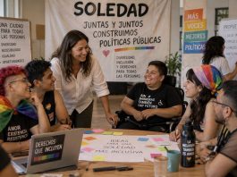 Soledad convoca a la comunidad LGBTIQ+ y a personas con discapacidad a construir políticas públicas